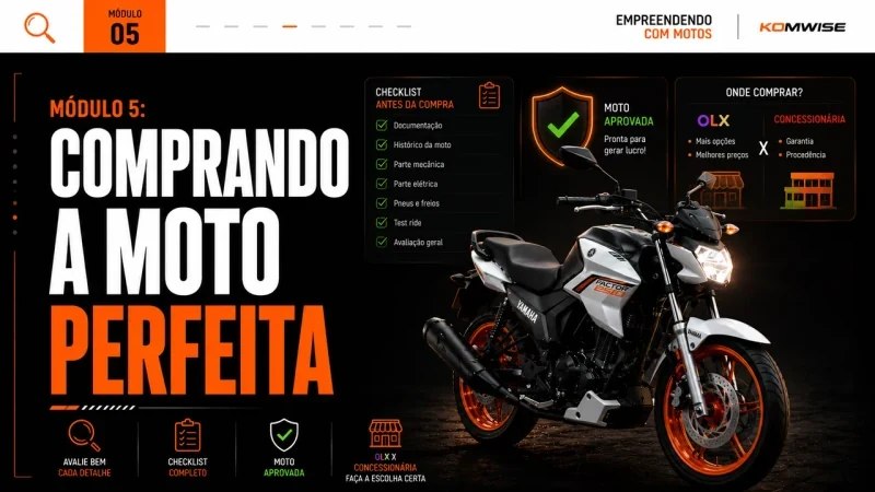 Capa 05 — Comprando a moto perfeita