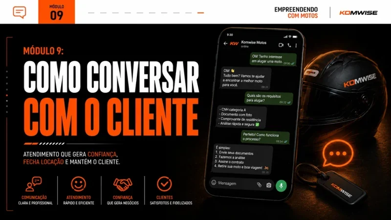 Capa 09 — Como conversar com o cliente